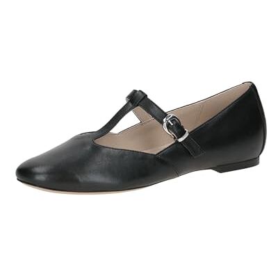 CAPRICE Chaussures à Enfiler Femme en Cuir à Boucle, Noir (Black Nappa), 37,5 EU - Publicité CAPRICE Chaussures à Enfiler Femme en Cuir à Boucle, Noir (Black Nappa), 37,5 EU - Publicité
