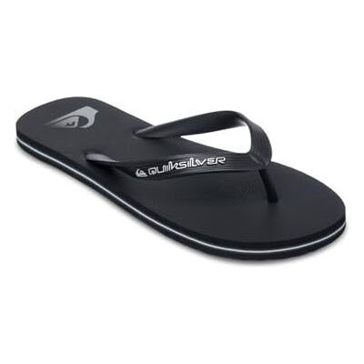 Quiksilver Homme Molokai Core. Sandale, Noir/argenté, 42 EU - Publicité Quiksilver Homme Molokai Core. Sandale, Noir/argenté, 42 EU - Publicité