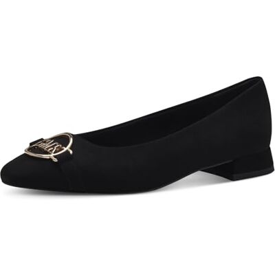 MARCO TOZZI Ballerines by Guido Maria Kretschmer Femme, Noir, 39 EU - Publicité MARCO TOZZI Ballerines by Guido Maria Kretschmer Femme, Noir, 39 EU - Publicité