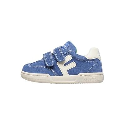 Falcotto Baskets en Cuir et suède, Bleu- 27 - Publicité Falcotto Baskets en Cuir et suède, Bleu- 27 - Publicité