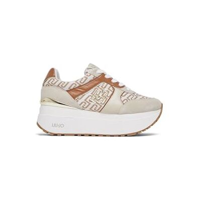 Liu Jo Monogram Jacquard Super-Platform Sneakers 36, S3971 - Publicité Liu Jo Monogram Jacquard Super-Platform Sneakers 36, S3971 - Publicité