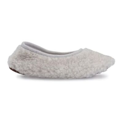 Perfect Wool Ballerines unisexe en laine mérinos, légères et respirantes – Gris – Taille 37/38 – Chaussons 100% laine de mouton pour hommes et femmes - Publicité Perfect Wool Ballerines unisexe en laine mérinos, légères et respirantes – Gris – Taille 37/38 – Chaussons 100% laine de mouton pour hommes et femmes - Publicité