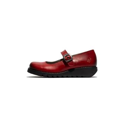 Fly London Women SAMP132FLY Mary Jane Flat, Rouge, 37 - Publicité Fly London Women SAMP132FLY Mary Jane Flat, Rouge, 37 - Publicité