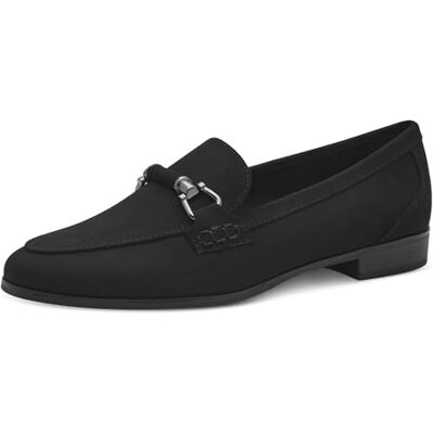 MARCO TOZZI Femme Damen Slipper Mocassin, Noir, 37 EU - Publicité MARCO TOZZI Femme Damen Slipper Mocassin, Noir, 37 EU - Publicité