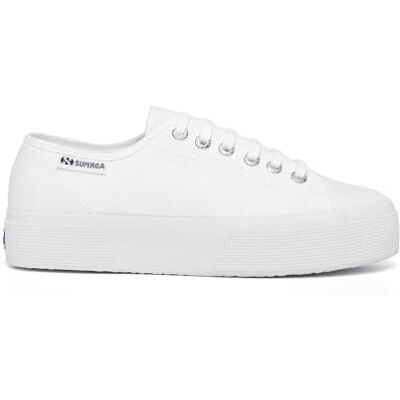 Superga 3740 Platform Leggera, Blanc., 38 EU - Publicité Superga 3740 Platform Leggera, Blanc., 38 EU - Publicité