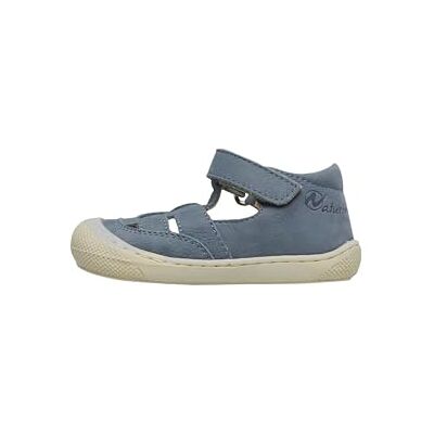 Naturino Sandales premiers pas en cuir, Bleu 24 - Publicité Naturino Sandales premiers pas en cuir, Bleu 24 - Publicité