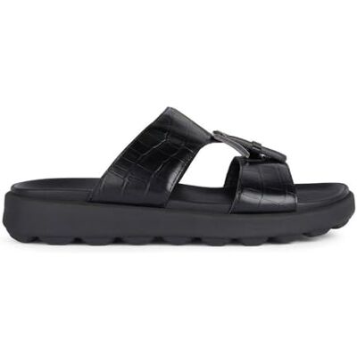 Geox Men U Spherica Ec6 D Slide Sandal, Noir, 45 EU - Publicité Geox Men U Spherica Ec6 D Slide Sandal, Noir, 45 EU - Publicité