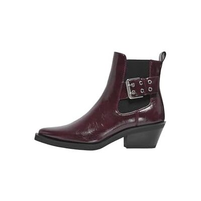 Only Femme Buckle Boot Bottes Onlamie-1 à Boucle, Bordeaux, 37 EU - Publicité Only Femme Buckle Boot Bottes Onlamie-1 à Boucle, Bordeaux, 37 EU - Publicité