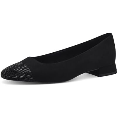 MARCO TOZZI Ballerines by Guido Maria Kretschmer Femme, Noir, 38 EU - Publicité MARCO TOZZI Ballerines by Guido Maria Kretschmer Femme, Noir, 38 EU - Publicité