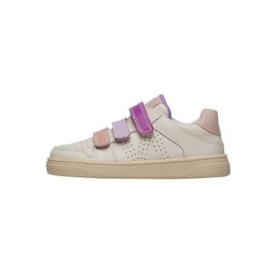Naturino Baskets en Cuir, Blanc-Rose 22 - Publicité Naturino Baskets en Cuir, Blanc-Rose 22 - Publicité