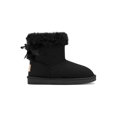 Conguitos Bottes australiennes pour enfants avec doublure polaire (Noir/Tailla 35) - Publicité Conguitos Bottes australiennes pour enfants avec doublure polaire (Noir/Tailla 35) - Publicité
