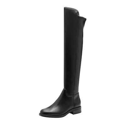 Tamaris Bottes plates pour femme, Noir, 38 EU - Publicité Tamaris Bottes plates pour femme, Noir, 38 EU - Publicité