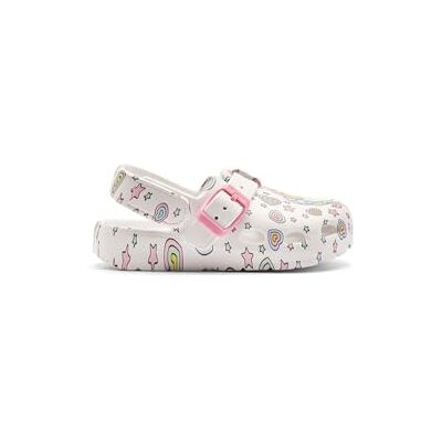Conguitos Sandales Sabots Boucle Imprimé Licorne pour Enfants (Multicolor/Tailla 30) - Publicité Conguitos Sandales Sabots Boucle Imprimé Licorne pour Enfants (Multicolor/Tailla 30) - Publicité