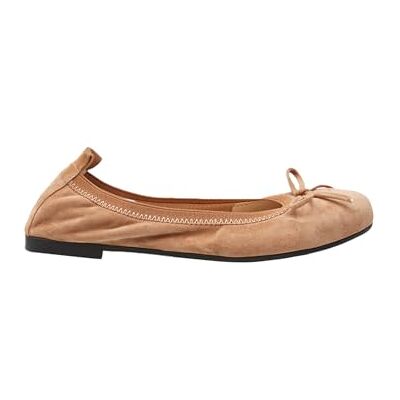 BATA Ballerines déstructurées en daim pour Femme - Publicité BATA Ballerines déstructurées en daim pour Femme - Publicité