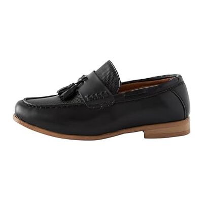 NEXT Garçon Mocassins habillés à Pampilles Black Tassel 35.5 - Publicité NEXT Garçon Mocassins habillés à Pampilles Black Tassel 35.5 - Publicité