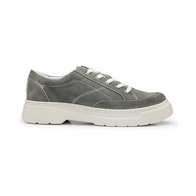 HUGO Hommes Urian Derb Chaussures Derby en Cuir suédé à Semelle EVA - Publicité HUGO Hommes Urian Derb Chaussures Derby en Cuir suédé à Semelle EVA - Publicité