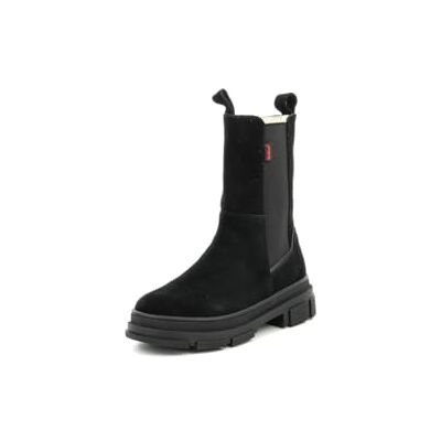 Kickers Goz, Boots Fille, Noir, 33 - Publicité Kickers Goz, Boots Fille, Noir, 33 - Publicité