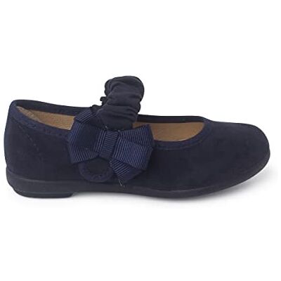 Pisamonas Chaussures Babies Bride Froncée Et Nœud pour Fille Taille 27 Couleur Bleu Marine - Publicité Pisamonas Chaussures Babies Bride Froncée Et Nœud pour Fille Taille 27 Couleur Bleu Marine - Publicité