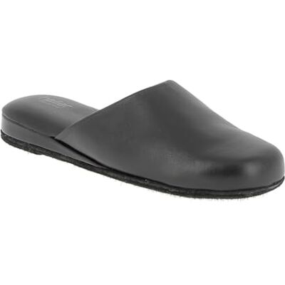 HELLER Mules d'intérieur classiques chics en cuir noir Homme DIMY (Système Taille Chaussures EU, Adulte, Homme, Numérique, Moyen, 44) - Publicité HELLER Mules d'intérieur classiques chics en cuir noir Homme DIMY (Système Taille Chaussures EU, Adulte, Homme, Numérique, Moyen, 44) - Publicité