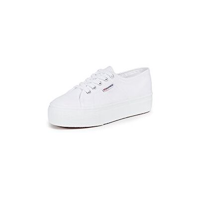 Superga Women's 2790 Platform Sneaker, White, 6.5 - Publicité Superga Women's 2790 Platform Sneaker, White, 6.5 - Publicité