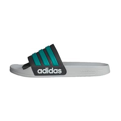 Adidas Mixte Adilette Shower Slides, Core Black/Pure Teal/Grey Two, 40.5 EU - Publicité Adidas Mixte Adilette Shower Slides, Core Black/Pure Teal/Grey Two, 40.5 EU - Publicité