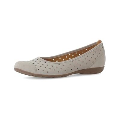 Gabor Ballerines classiques pour femme, Lin 12, 38.5 EU - Publicité Gabor Ballerines classiques pour femme, Lin 12, 38.5 EU - Publicité