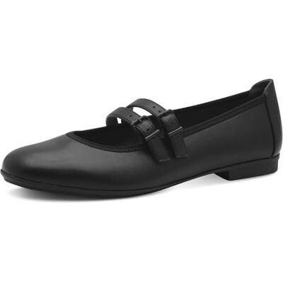 Jana Ballerines Femme à Bride Vegan, Black, 37 EU - Publicité Jana Ballerines Femme à Bride Vegan, Black, 37 EU - Publicité