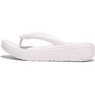 FitFlop Sandales RelieffWedge pour Femme, Blanc, 40 EU - Publicité FitFlop Sandales RelieffWedge pour Femme, Blanc, 40 EU - Publicité