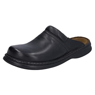 Josef Seibel Max Hommes Sabots Chaussures Homme en Cuir Véritable Noir (Black) -48 EU (13 UK) - Publicité Josef Seibel Max Hommes Sabots Chaussures Homme en Cuir Véritable Noir (Black) -48 EU (13 UK) - Publicité