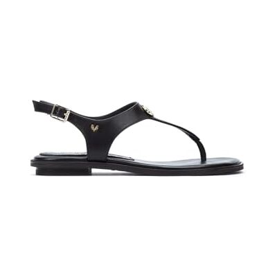 MARTINELLI Sandales Plates en Cuir MAZZINI pour Femme Color (Black) - Publicité MARTINELLI Sandales Plates en Cuir MAZZINI pour Femme Color (Black) - Publicité