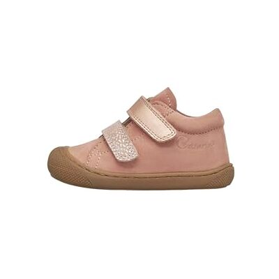Naturino Baskets Premiers Pas en suède et Cuir, Rose- 17 - Publicité Naturino Baskets Premiers Pas en suède et Cuir, Rose- 17 - Publicité