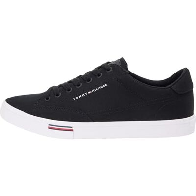 Tommy Hilfiger Vulc Core RWB CVS FM0FM05813 Long Lace Low Top Noir Pointure 39 - Publicité Tommy Hilfiger Vulc Core RWB CVS FM0FM05813 Long Lace Low Top Noir Pointure 39 - Publicité