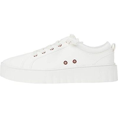 Roxy Women's Sheilahh Slip on Platform Sneaker Shoe, White, 8 Medium US - Publicité Roxy Women's Sheilahh Slip on Platform Sneaker Shoe, White, 8 Medium US - Publicité