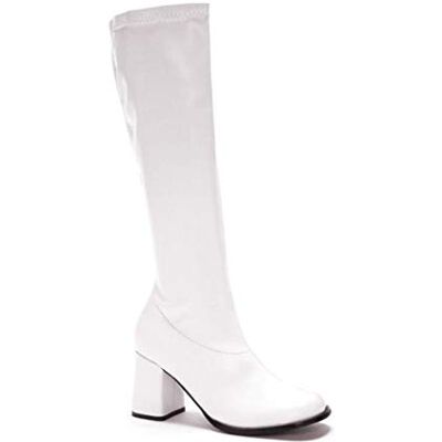 Ellie Shoes Women's White Gogo Boots Size 9 - Publicité Ellie Shoes Women's White Gogo Boots Size 9 - Publicité