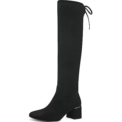 MARCO TOZZI Femme Botte au-Dessus du Genou, Noir, 39 EU - Publicité MARCO TOZZI Femme Botte au-Dessus du Genou, Noir, 39 EU - Publicité