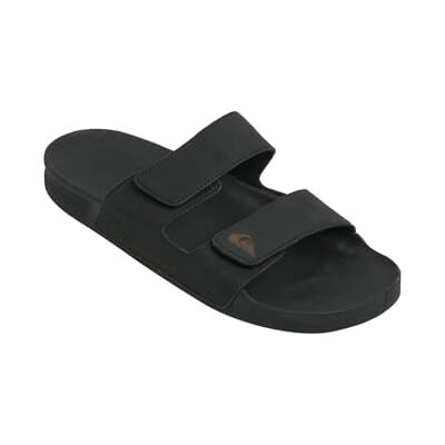 Quiksilver Homme Rivi Leather Double Adjust, Anthracite, 42 EU - Publicité Quiksilver Homme Rivi Leather Double Adjust, Anthracite, 42 EU - Publicité