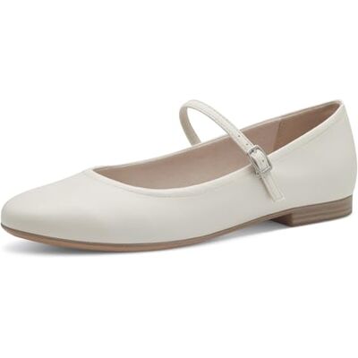 Tamaris Ballerines pour Femme, Blanc cassé Mat, 38 EU, Blanc cassé Mat, 38 EU - Publicité Tamaris Ballerines pour Femme, Blanc cassé Mat, 38 EU, Blanc cassé Mat, 38 EU - Publicité