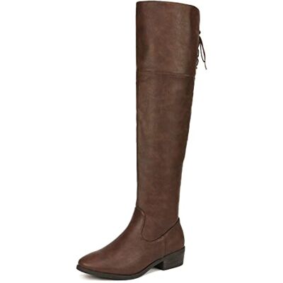 DREAM PAIRS Bottes Au-Dessus du Genou pour Femmes Confortables Cuissardes Doux et Respirant Bottes Hautes,Size 36,Brun,LEI - Publicité DREAM PAIRS Bottes Au-Dessus du Genou pour Femmes Confortables Cuissardes Doux et Respirant Bottes Hautes,Size 36,Brun,LEI - Publicité