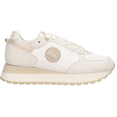 Colmar Mixte Travis Authentic Zapatillas, White-Beige, 39 EU - Publicité Colmar Mixte Travis Authentic Zapatillas, White-Beige, 39 EU - Publicité