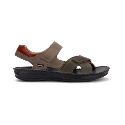 Pikolinos Sandales plates en Cuir TARIFA pour Homme Color PINE - Publicité Pikolinos Sandales plates en Cuir TARIFA pour Homme Color PINE - Publicité