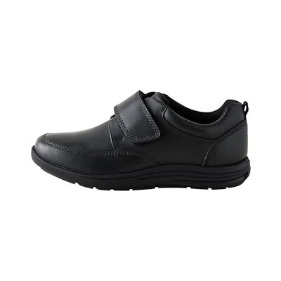 NEXT Garçon Chaussures d'école en Cuir à Scratch et 1 Bride - Publicité NEXT Garçon Chaussures d'école en Cuir à Scratch et 1 Bride - Publicité