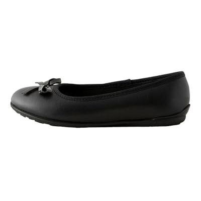 NEXT Fille Ballerines en Cuir pour l'école Noir 34.5 - Publicité NEXT Fille Ballerines en Cuir pour l'école Noir 34.5 - Publicité