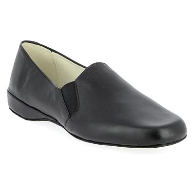 HELLER Pantoufles/chaussons en cuir souple noir pour Homme semelle croûte de cuir TAVIER (Système Taille Chaussures EU, Adulte, Homme, Numérique, Moyen, 42) - Publicité HELLER Pantoufles/chaussons en cuir souple noir pour Homme semelle croûte de cuir TAVIER (Système Taille Chaussures EU, Adulte, Homme, Numérique, Moyen, 42) - Publicité