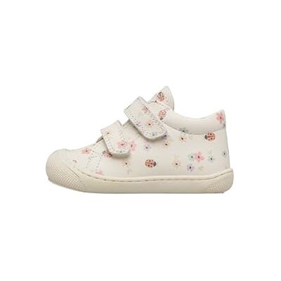 Naturino Chaussures Premiers Pas en Cuir, Blanc crème- 24 - Publicité Naturino Chaussures Premiers Pas en Cuir, Blanc crème- 24 - Publicité
