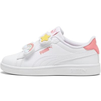Puma Chaussures à Scratch Smash 3.0 Badges Enfant 34.5, White Passionfruit Pink - Publicité Puma Chaussures à Scratch Smash 3.0 Badges Enfant 34.5, White Passionfruit Pink - Publicité