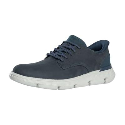 Skechers Homme Baskets Garza À Enfiler, Navy/White, 44 EU - Publicité Skechers Homme Baskets Garza À Enfiler, Navy/White, 44 EU - Publicité