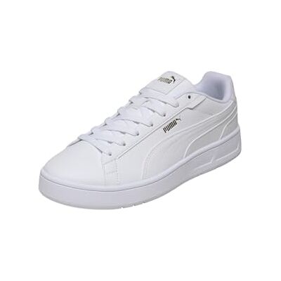 Puma Sneakers Court Classico Unisexe 44, White Gold - Publicité Puma Sneakers Court Classico Unisexe 44, White Gold - Publicité
