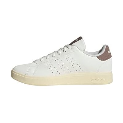 Adidas Homme Advantage Base 2.0 Shoes, Core White/Core Black/Trace Brown, 40 EU - Publicité Adidas Homme Advantage Base 2.0 Shoes, Core White/Core Black/Trace Brown, 40 EU - Publicité