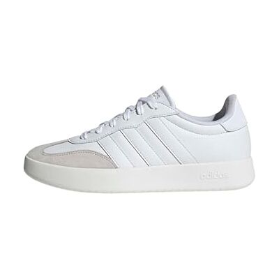 Baskets adidas Barreda - Cuir, Blanc, Style Tennis Rétro - Baskets - Publicité Baskets adidas Barreda - Cuir, Blanc, Style Tennis Rétro - Baskets - Publicité
