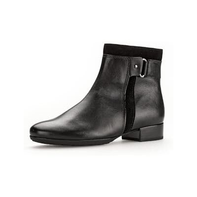 Gabor Femme Bottines Dame Bottines Haut de la Cheville Demi-Bottes Bottine Fermeture éclair Noir (Schwarz) / 01 40 EU 6.5 UK - Publicité Gabor Femme Bottines Dame Bottines Haut de la Cheville Demi-Bottes Bottine Fermeture éclair Noir (Schwarz) / 01 40 EU 6.5 UK - Publicité